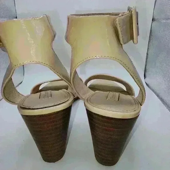 Louise et Cie Womens Punya Leather Wedge Slingback Sandals Odessa 8 1/2 - Picture 8 of 8